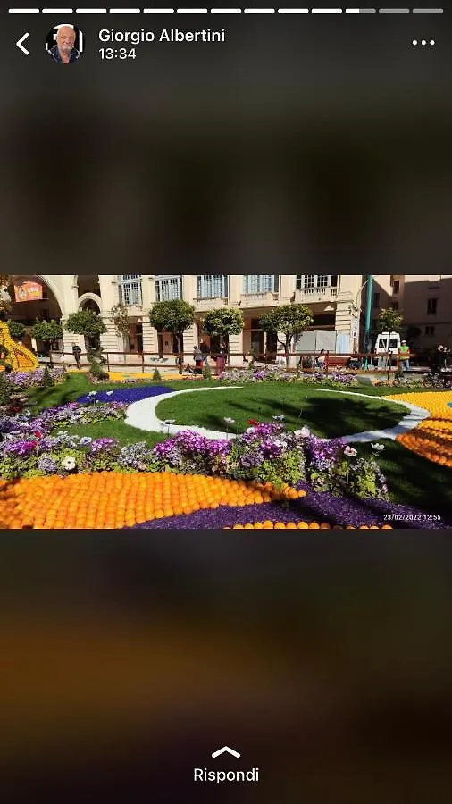 Appartamento Le Vina del Mar Bloc B Mentone Francia